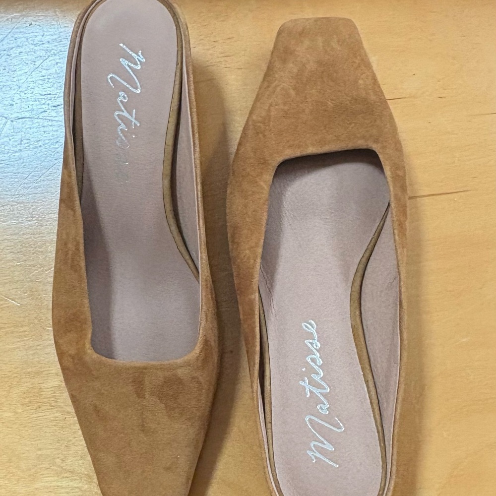 Matisse Women's Classy Mules, Tobacco, NIB, Sz 9